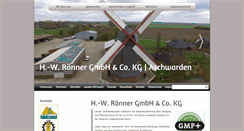 Desktop Screenshot of hwroenner.com